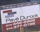 Pavé Durock - Service d'Aménagement Paysager