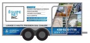 Équipe Net inc. Service de lavage à haute pression