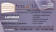 PORTES DE L'EST