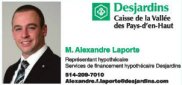 Alexandre Laporte  Représentant hypothécaire