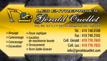 Entreprises Gérald Ouellet Inc Entreprises Gérald Ouellet Inc