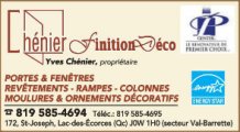 Chénier Finition Déco