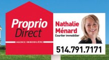 Nathalie Ménard courtier immobilier Proprio Direct