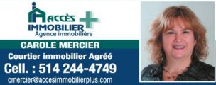 Carole Mercier Courtier Immobilier Accès Immobilier Plus Carole Mercier Courtier Immobilier Accès Immobilier Plus