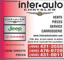Giraldeau Inter-Auto Chrysler Jeep Dodge Inc