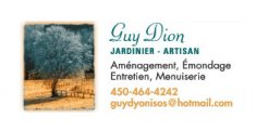 Guy Dion Jardinier Artisan