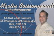 CLINIQUE D'ORTHOTHERAPIE MARTIN BOISSONNEAULT