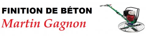 Finition de Béton Martin Gagnon