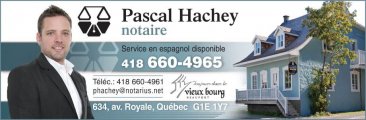 Pascal Hachey Notaire