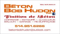 BÉTON BOB HUDON INC