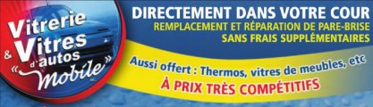Vitrerie & Vitres d'Autos Mobile Inc Vitrerie & Vitres d'Autos Mobile Inc