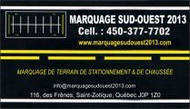 Marquage Sud Ouest 2013