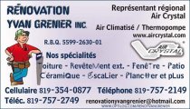 RÉNOVATION YVAN GRENIER INC