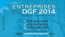 ENTREPRISES DGF 2014 INC