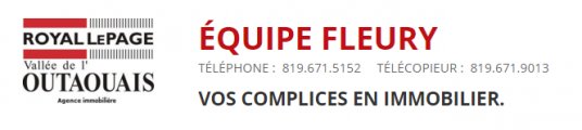 Équipe Fleury agents immobiliers en Outaouais Équipe Fleury agents immobiliers en Outaouais