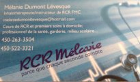 Formation RCR Mélavie