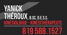 Yanick Théroux Kinésiologue-Kinésithérapeute