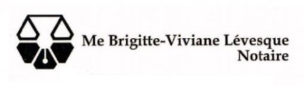 Brigitte-Viviane Lévesque Notaire