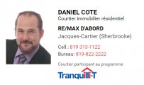 Courtier Immobilier Sherbrooke Daniel Coté