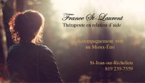 France St-Laurent Thérapeute en relation d'aide