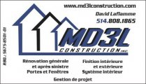 MD3L Construction Inc.