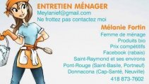 Entretien Ménager Mélanie Fortin