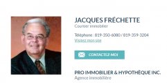 Jacques Fréchette, Courtier immobilier - Pro Immobilier & Hypothèque Inc