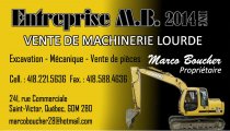Entreprise M. B. 2014 Inc.