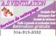 Nettoyage de conduits de ventilation AS Ventilation