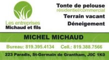 Les Entreprises Michaud et Fils Les Entreprises Michaud et Fils