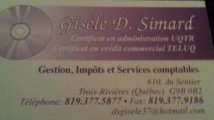 Gisèle D Simard, Gestion Impôts Et Services Comptables