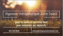 Hypnose Therapeutique Julie Soleil