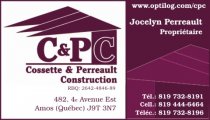 Cossette et Perreault Construction Inc.