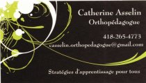 Clinique d'Orthopédagogie Catherine Asselin