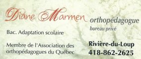 Diane Marmen Orthopédagogue