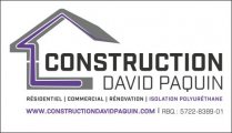 Construction David Paquin