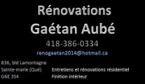 Rénovations Gaétan Aubé Inc