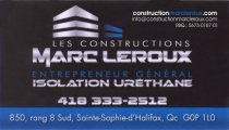 Constructions Marc Leroux Inc