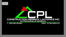 Construction Rénovation Pierrick Lachance Inc.