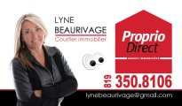 Lyne Beaurivage Courtier Immobilier