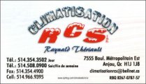 Climatisation RCS Inc.