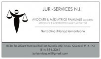 Juri-Services N.I. Avocate & Médiatrice familiale