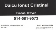 Christian Daicu - Avocat Criminaliste