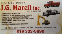 Les Entreprises J G Marcil Inc
