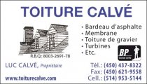 Couvreur Calvé Rive-Nord