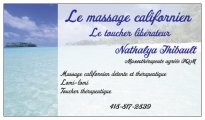 Nathalya Thibault Massothérapeute - Soprano