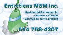 Entretiens M&M inc.