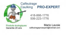 Calfeutrage Pro-Expert