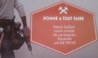 Homme à tout faire Patrick Gallant