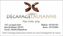 Decapage Lausanne